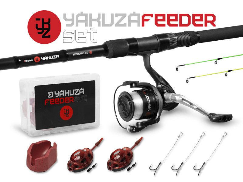 Delphin Feeder Set YAKUZA 3.0m/100g/3 dijela