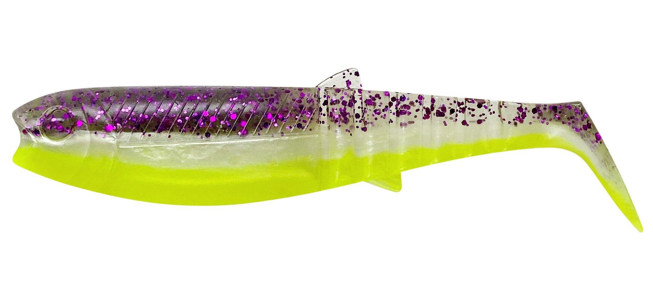 Savage Gear CANNIBAL SHAD 12.5cm/20g/4x Purple Glitter Bomb