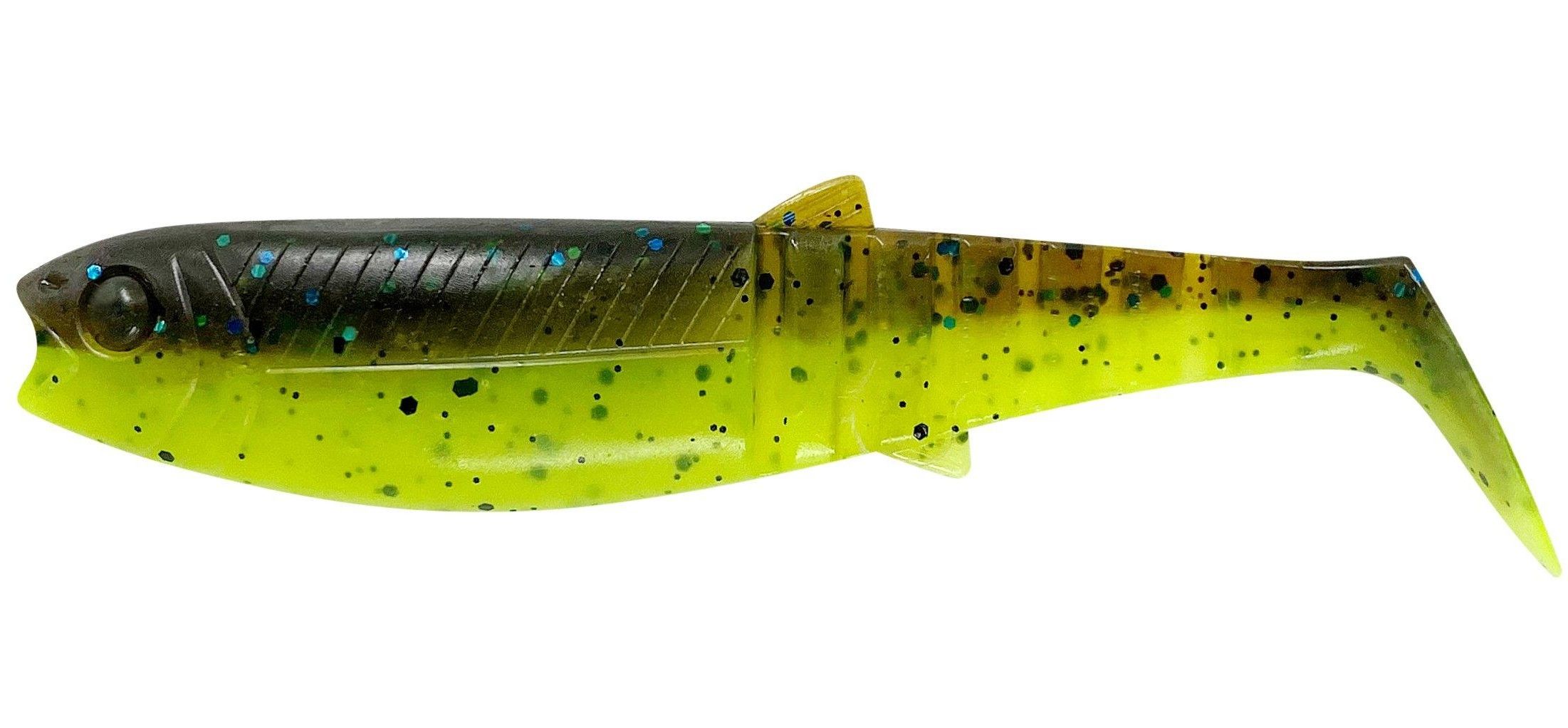Savage Gear CANNIBAL SHAD 17.5cm/52g/2x Chartreuse Pumpkin
