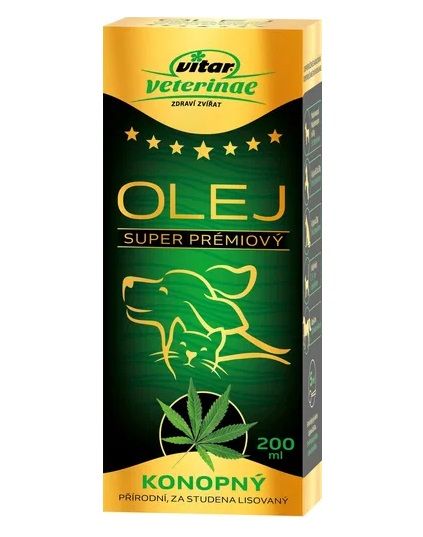 Vitar Veterinae ulje konoplje 200 ml