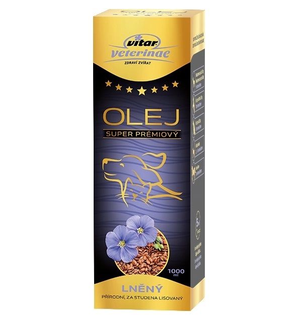 Vitar Veterinae laneno ulje 1000 ml
