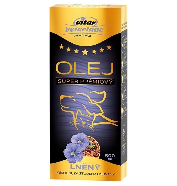 Vitar Veterinae laneno ulje 500 ml