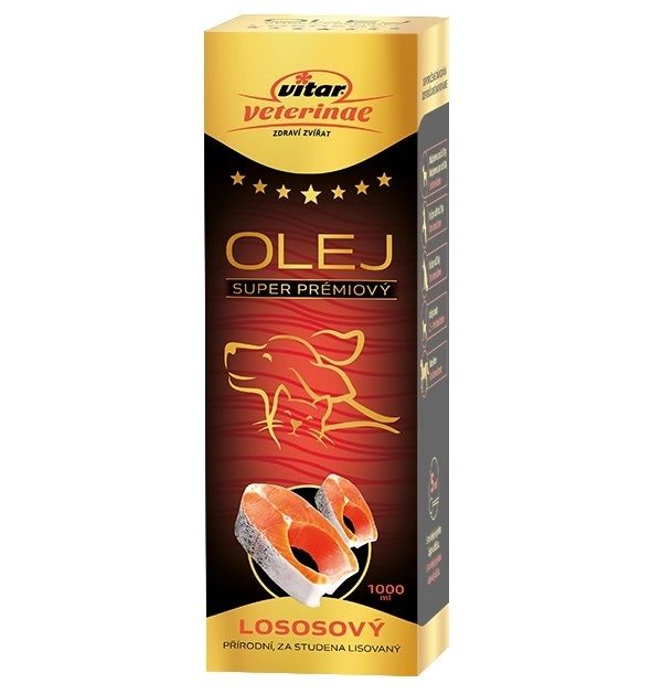 Vitar Veterinae lososovo ulje 1000 ml