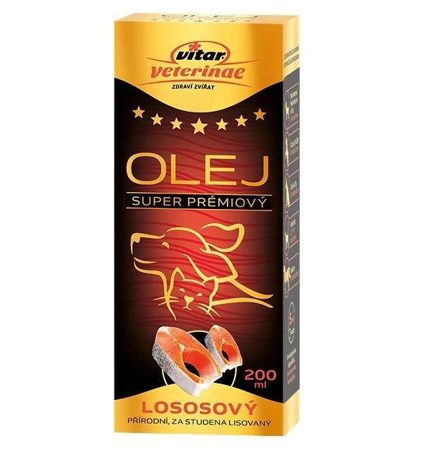 Vitar Veterinae lososovo ulje 200 ml