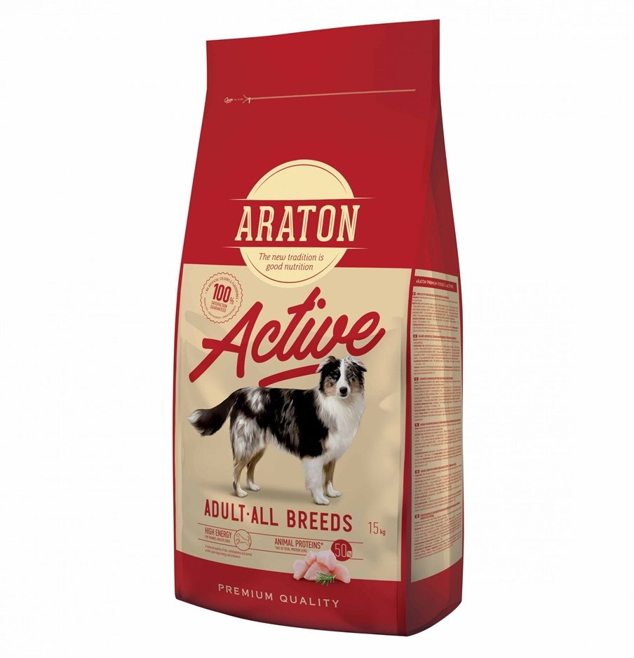 ARATON Adult Active Poultry 15 kg