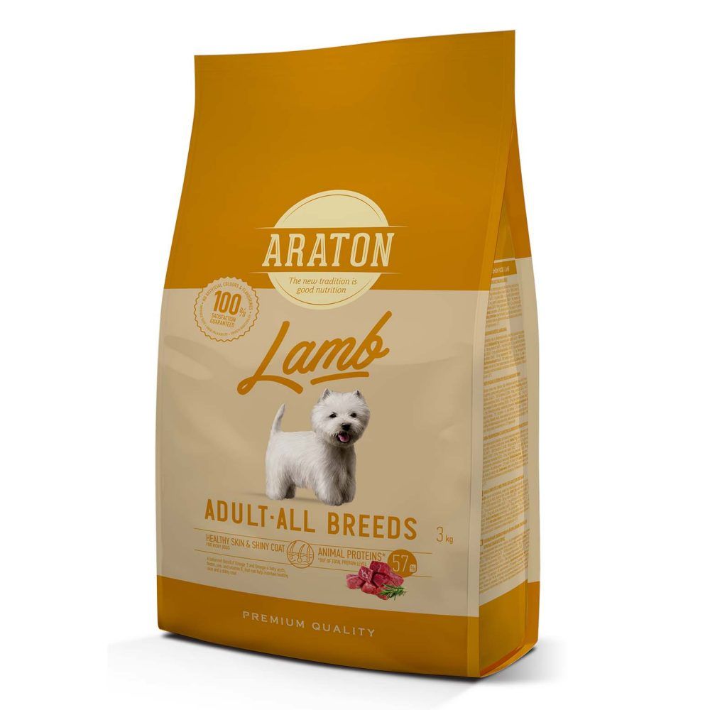 ARATON Dog Adult All Breeds Lamb 3 kg