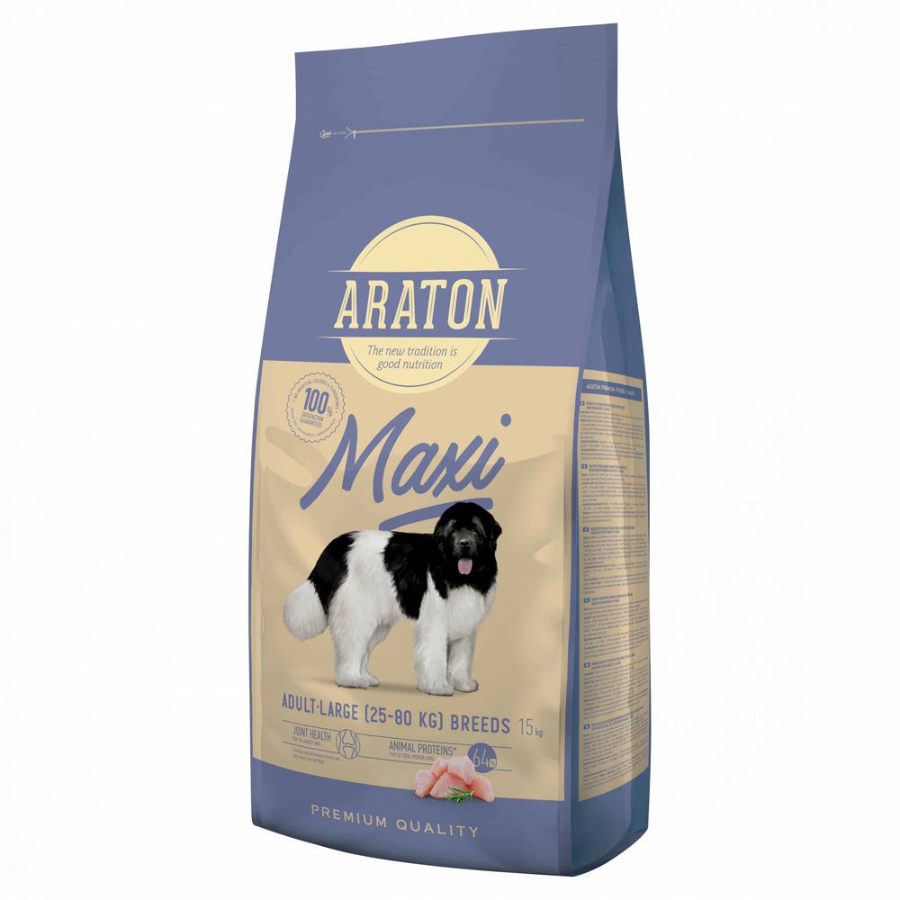 ARATON Dog Adult Maxi Poultry 15 kg