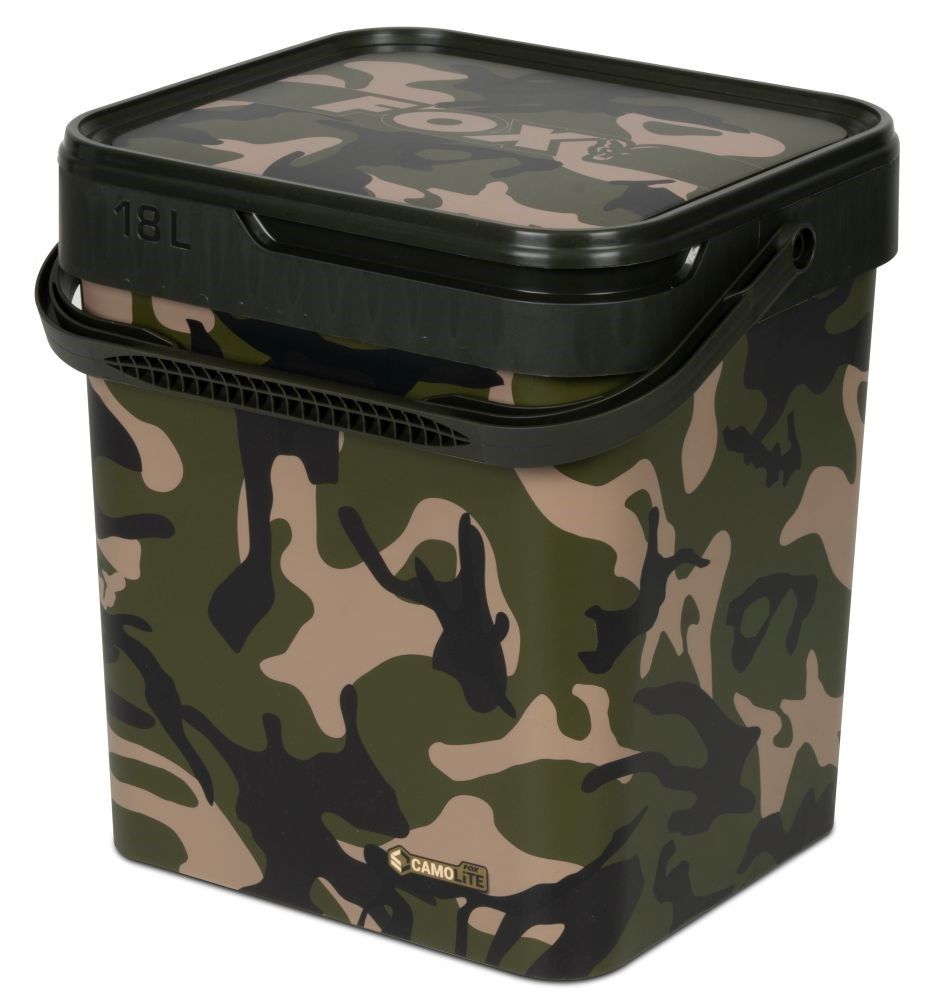 Fox Vedro Camo Square Buckets 5L