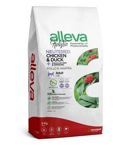 Alleva HOLISTIC cat neutered 5 kg