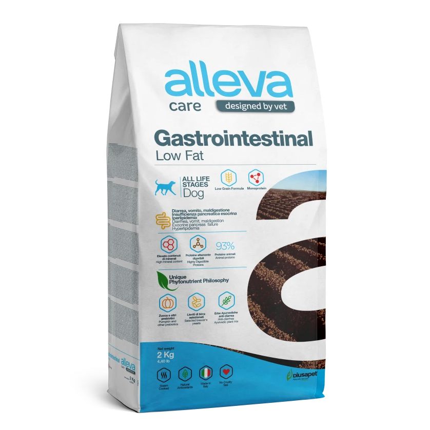 Alleva Care Dog Gastrointestinal Low Fat 2 kg