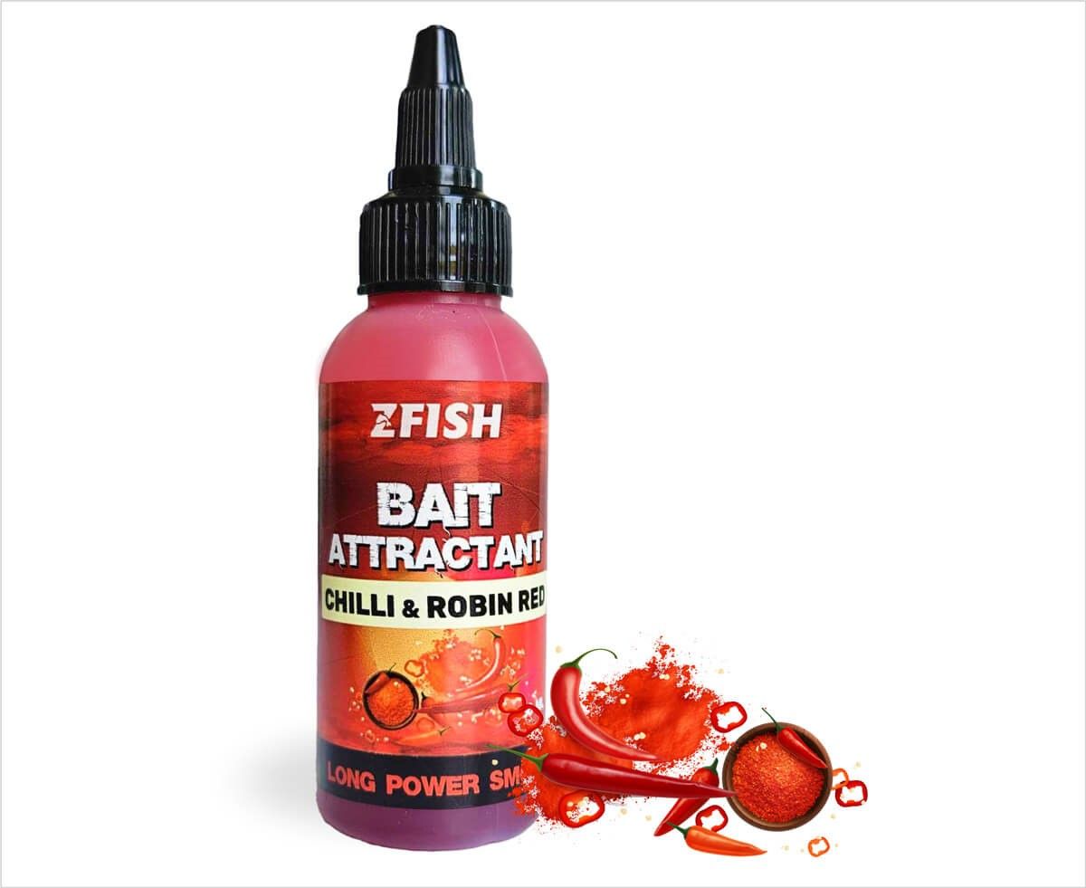 ZFISH Dip Bait Attractant 60ml Chilli-Robin Red