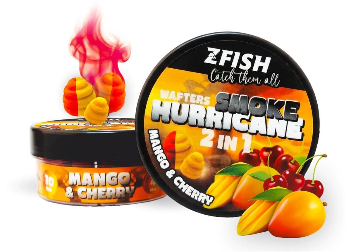 ZFISH Smoke Hurricane Wafters 2in1 8-10mm 30g Mango-Cherry