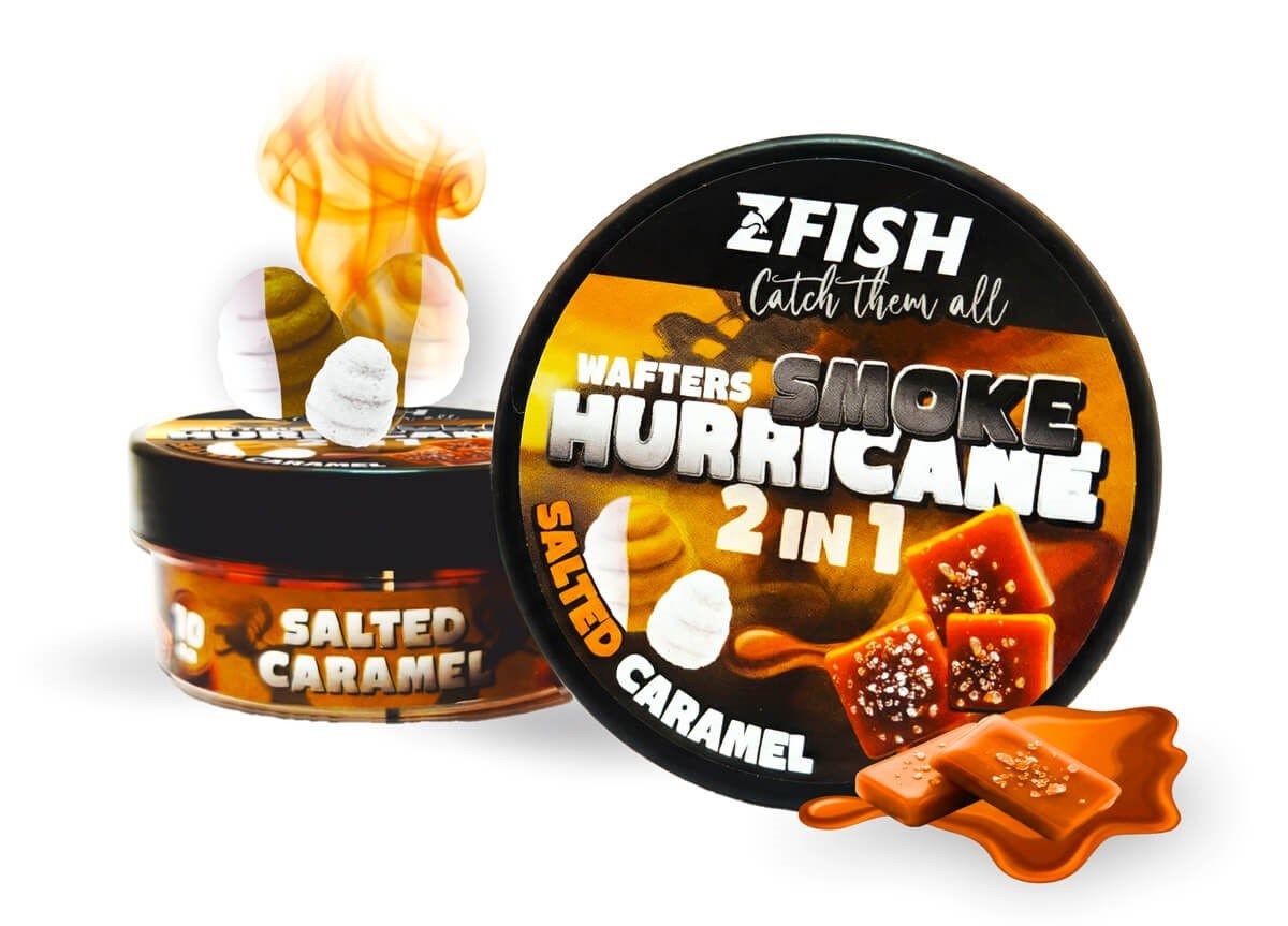ZFISH Smoke Hurricane Wafters 2in1 8-10mm 30g Slana karamela