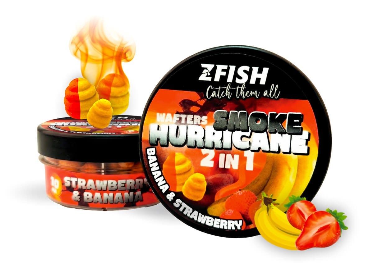 ZFISH Smoke Hurricane Wafters 2in1 8-10mm 30g Strawberry-Banana