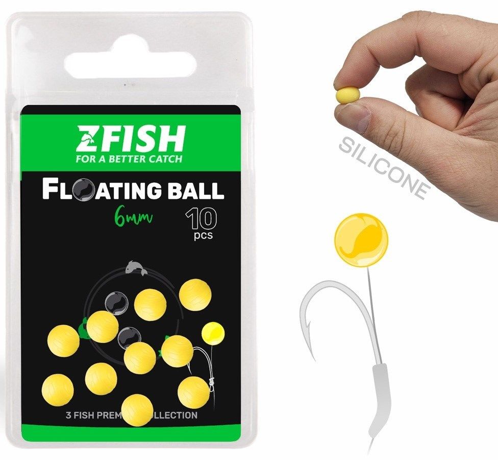 ZFISH Soft Floating Ball 10x 10mm