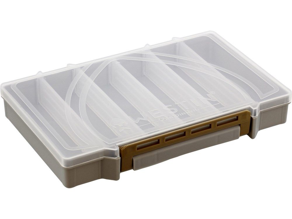 Westin W3 TACKLE BOX Grey/Clear 25x16.5x3.6cm S5