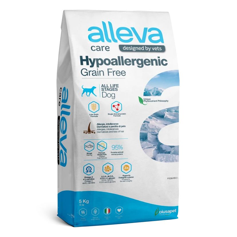 Alleva Care Dog Hypoallergenic Grain Free 5 kg