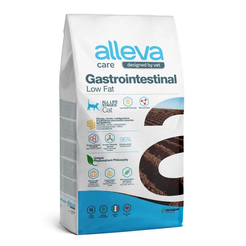 Alleva Care Cat Gastrointestinal Low Fat 10 kg
