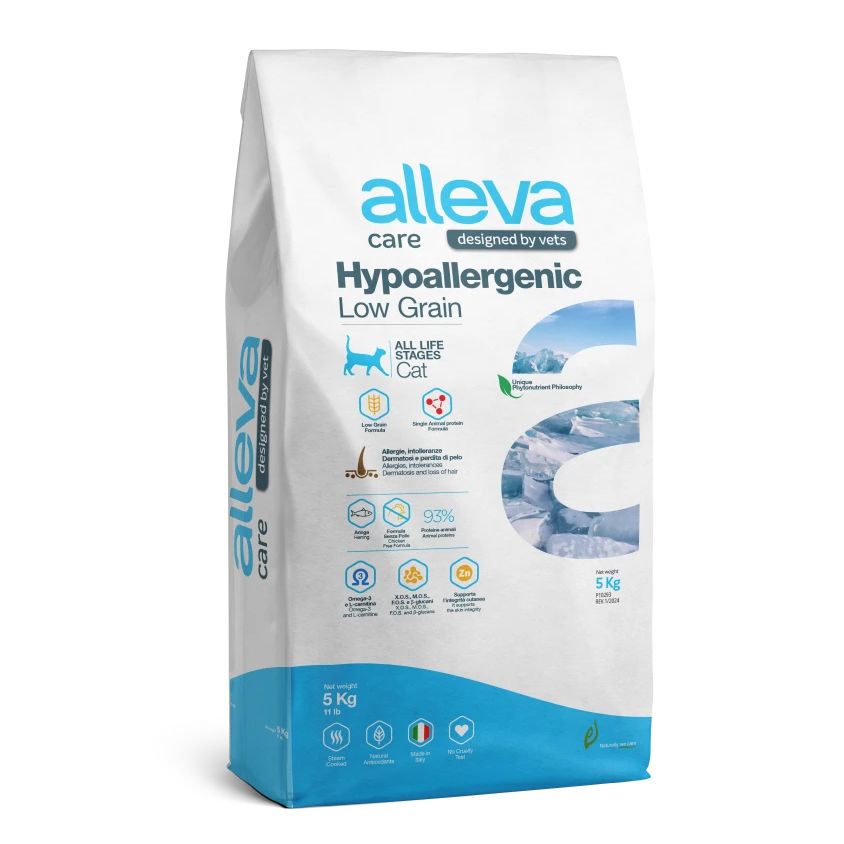 Alleva Care Cat Hypoallergenic Low Grain 5 kg