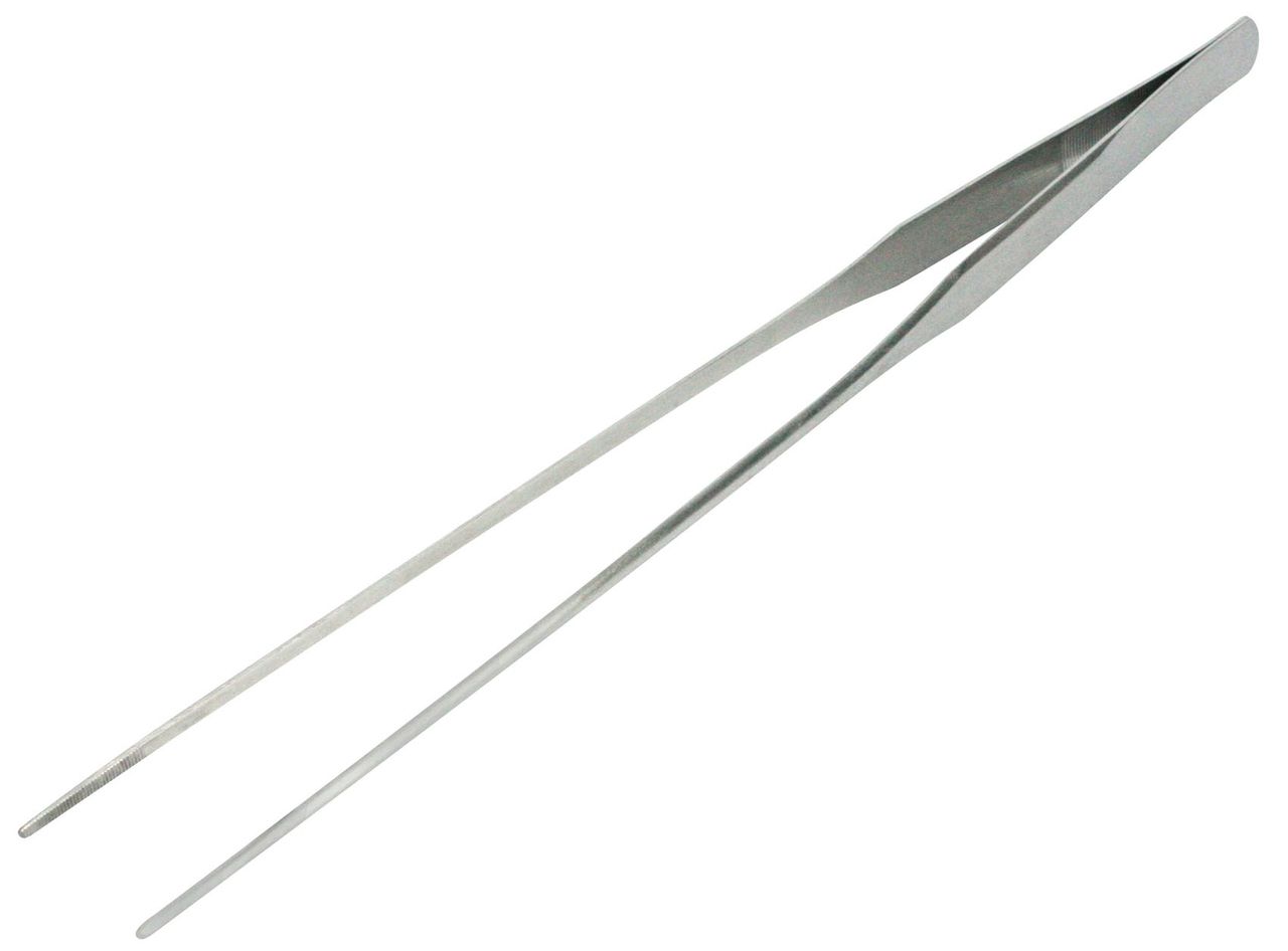 Akvarijska pinceta od nehrđajućeg čelika 27 cm - ravna