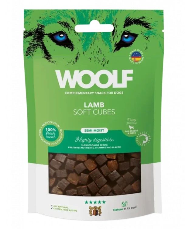 WOOLF Soft Cubes Lamb 100 g
