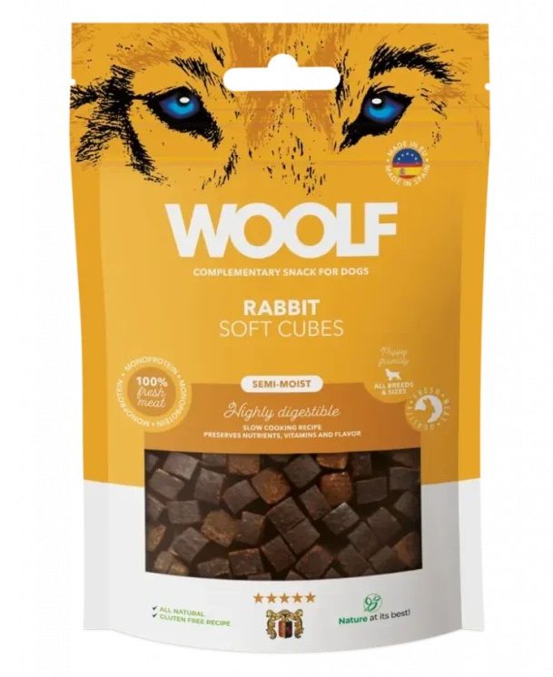 WOOLF Soft Cubes Rabbit 100 g