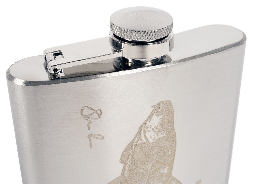 Korum Classic Hip Flask Tench 7oz