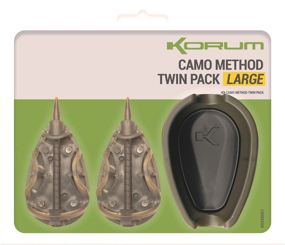 Korum Camo Method Twin Pack Large