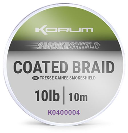 Korum Smokeshield Coated Braid 10m 10lb