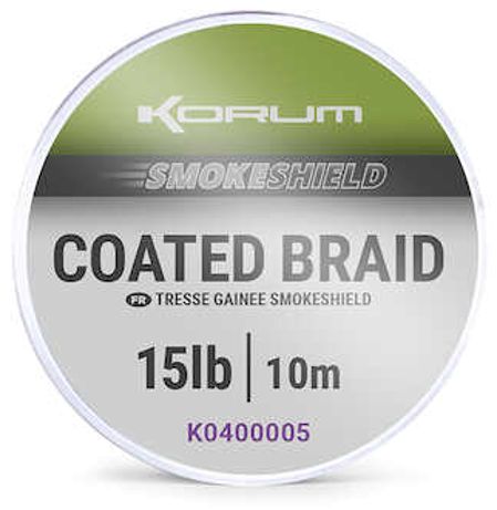 Korum Smokeshield Coated Braid 10m 15lb