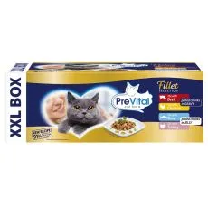 PreVital XXL BOX vrečice govedina/piletina/puetina/tuna 48 x 85 g