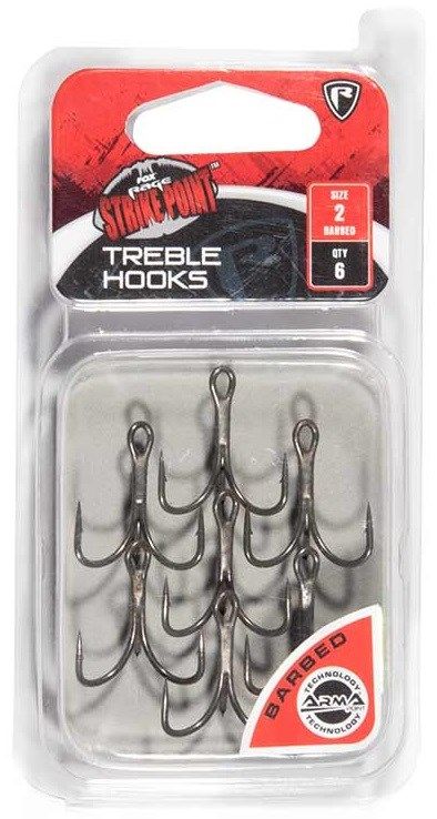 Fox Rage Strike Point Treble hooks - size 1