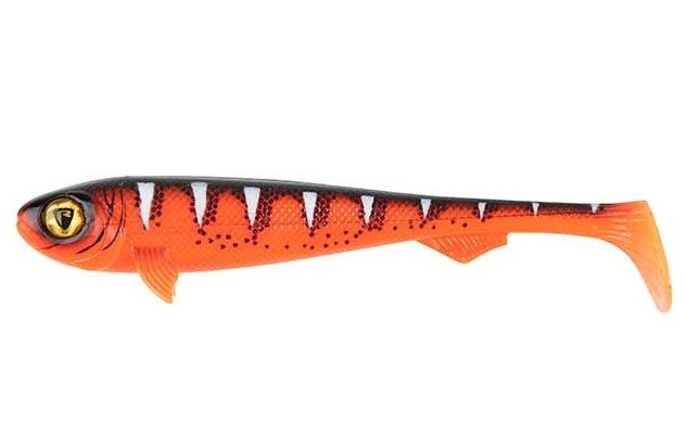 Fox Rage Super Slick Shad 18cm UV Red Wake x 2