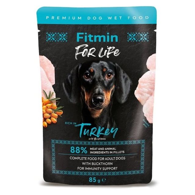 Fitmin For Life vrećica s puretinom i pasjim trnom 85 g
