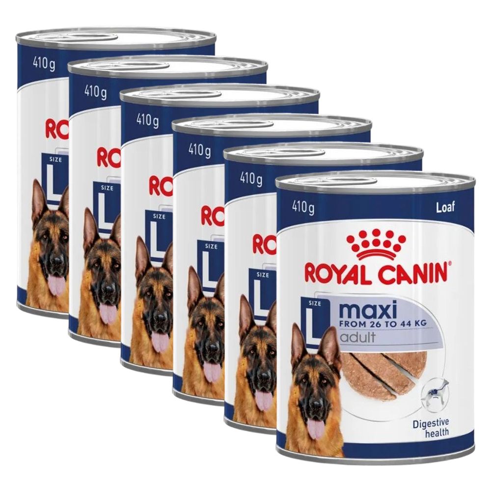 Royal Canin Maxi Adult konzerva 6 x 410 g