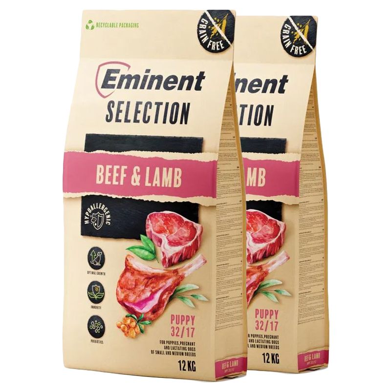 Eminent Selection Puppy Beef & Lamb 2 x 12 kg