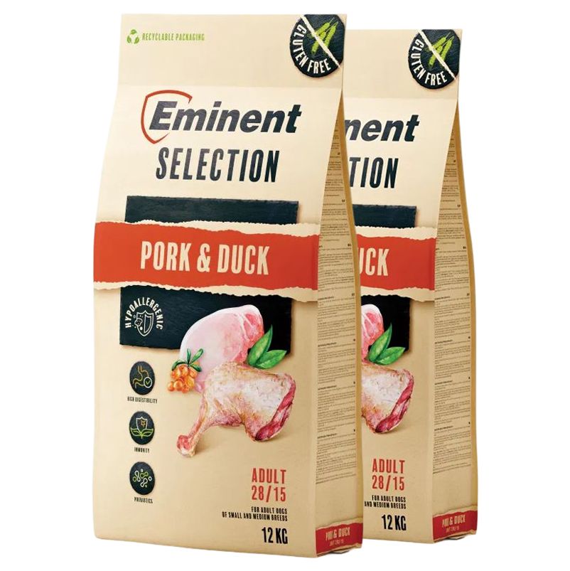 Eminent Selection Adult Pork & Duck 2 x 12 kg