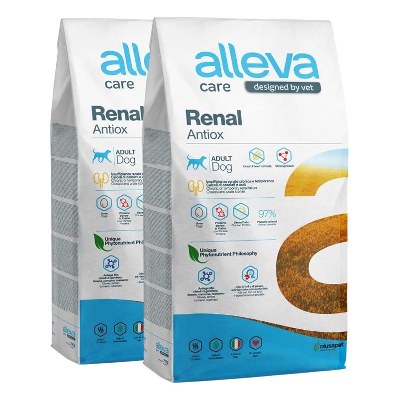 Alleva Care Dog Renal Antiox 2 x 12 kg