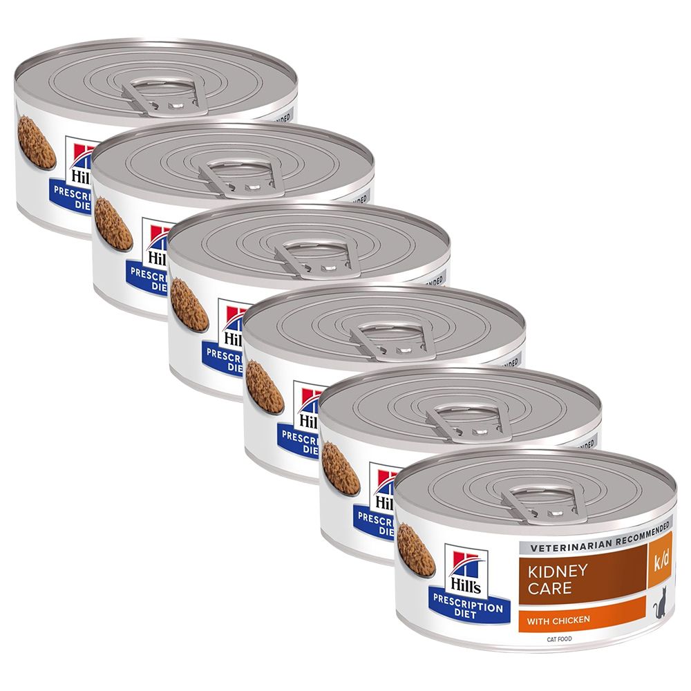 Hill's Prescription Diet k/d Njega bubrega konzerva za mačke 6 x 156 g