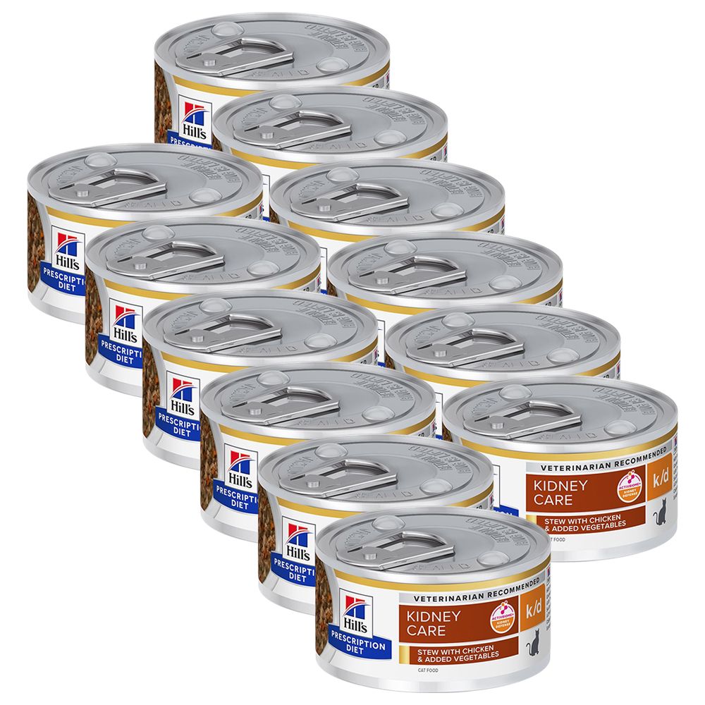 Hill's Prescription Diet k/d Stew Njega bubrega konzerva za mačke 12 x 82 g