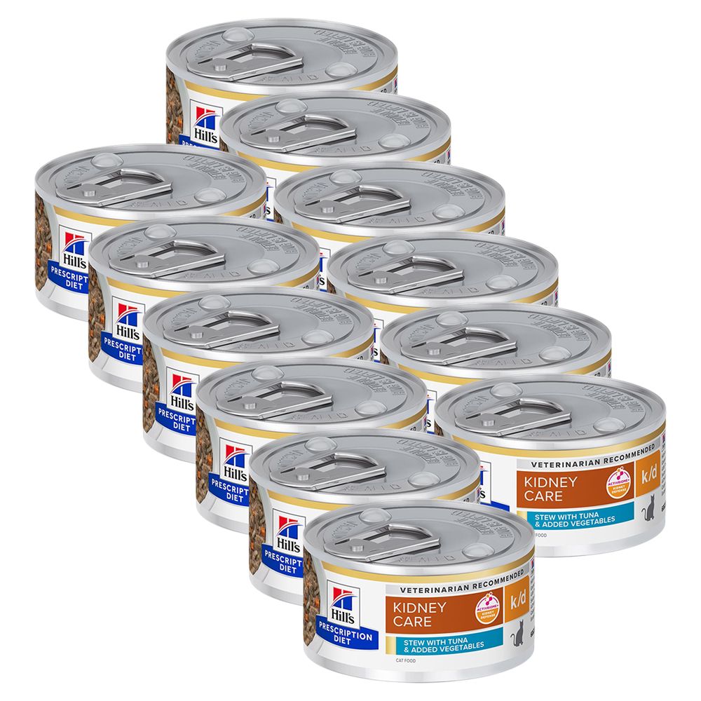 Hill's Prescription Diet k/d Stew Njega bubrega konzerva za mačke tunjevina 12 x 82 g