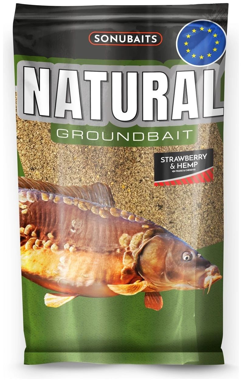 Sonubaits Natural Strawberry & Hemp 1kg