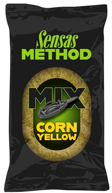 Sensas Method Mix 1kg Yellow Corn