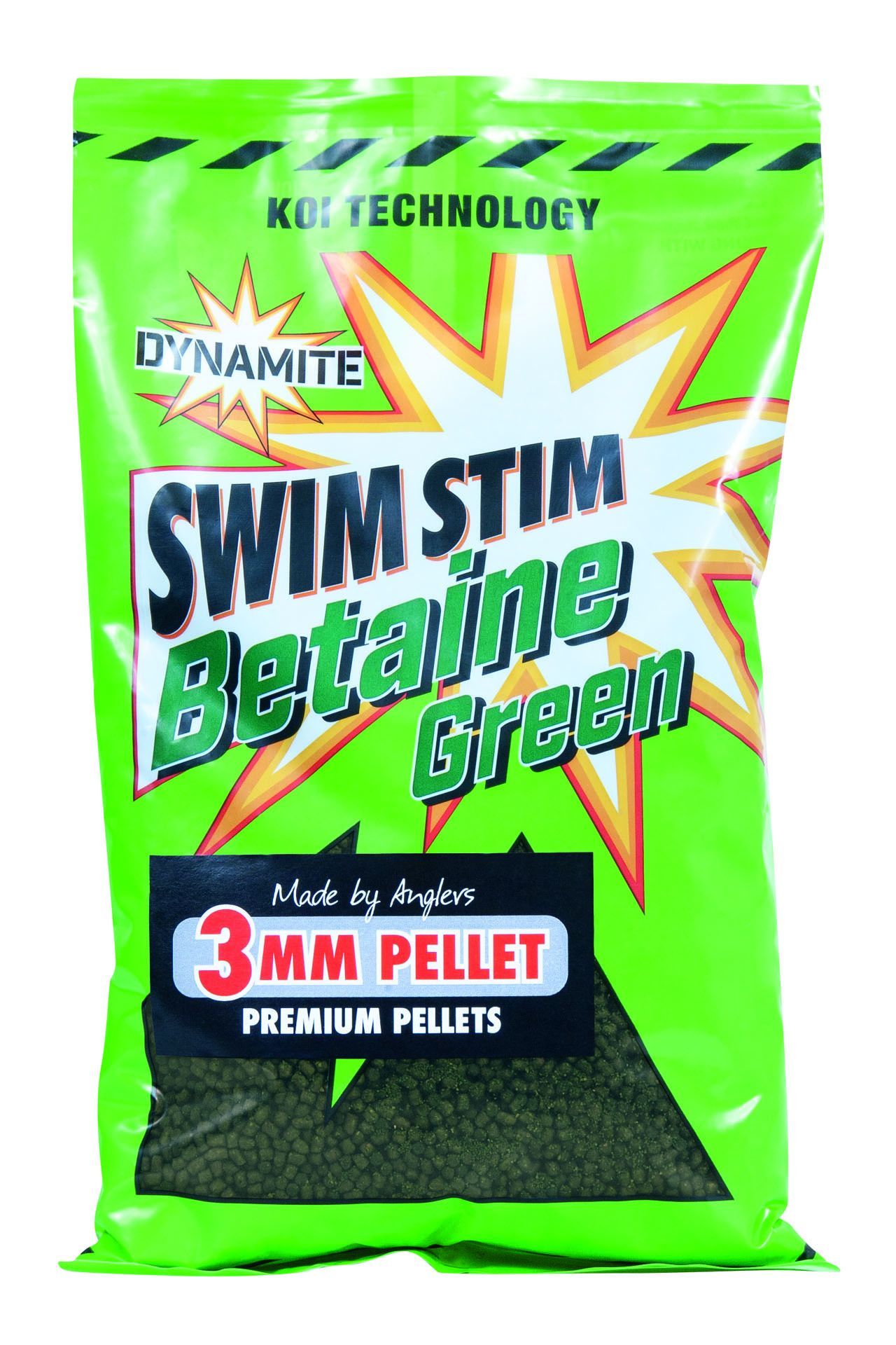 DYNAMITE BAITS Swim Stim BETAINE GREEN Peleti 3mm/900g