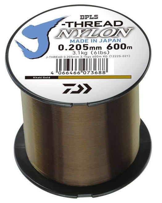 Daiwa J-Threads DPLS Khaki Gold 600m/0.33mm/8.1kg