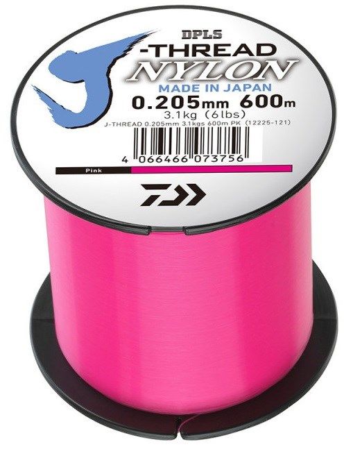 Daiwa J-Threads DPLS Pink 600m/0.33mm/8.1kg