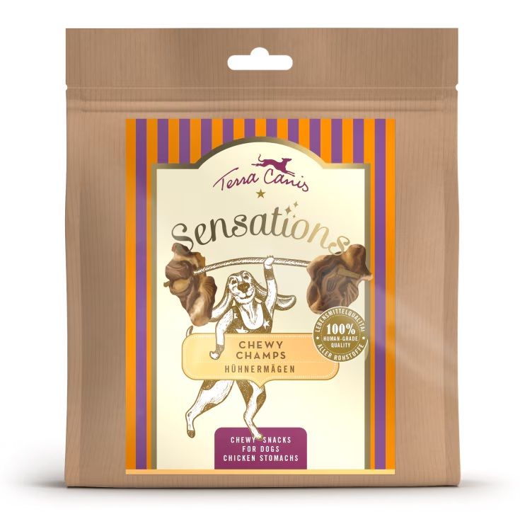Terra Canis Sensations Chewy Champs Chicken stomachs 200 g