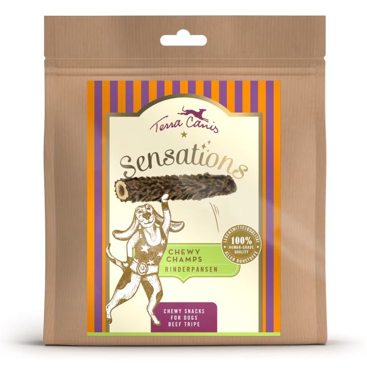 Terra Canis Sensations Chewy Champs Beef tripe 150 g