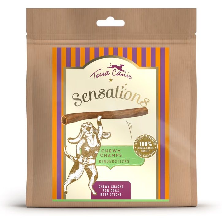 Terra Canis Sensations Chewy Champs Beef sticks 100 g