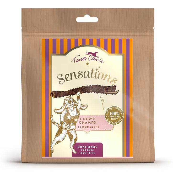 Terra Canis Sensations Chewy Champs Lamb tripe 150 g